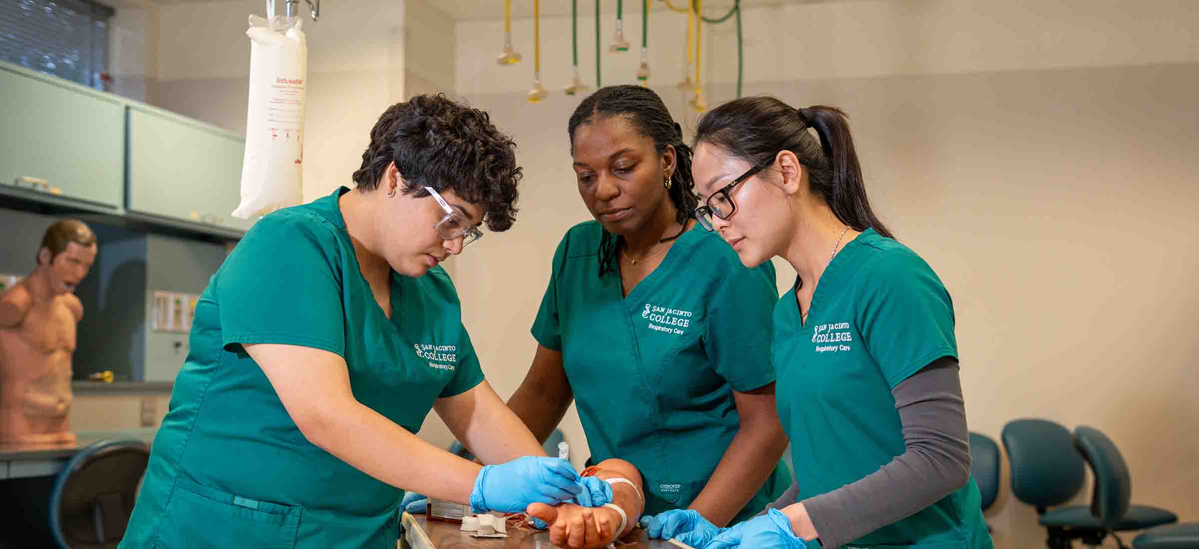 Respiratory Care students