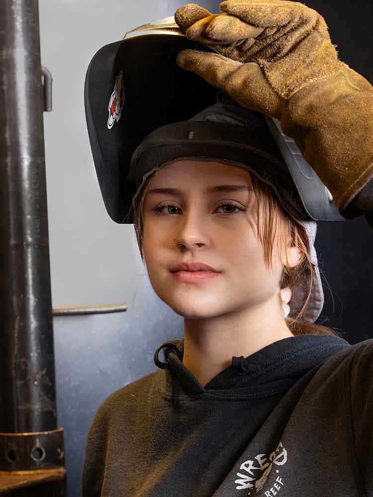 San Jac Student Welder