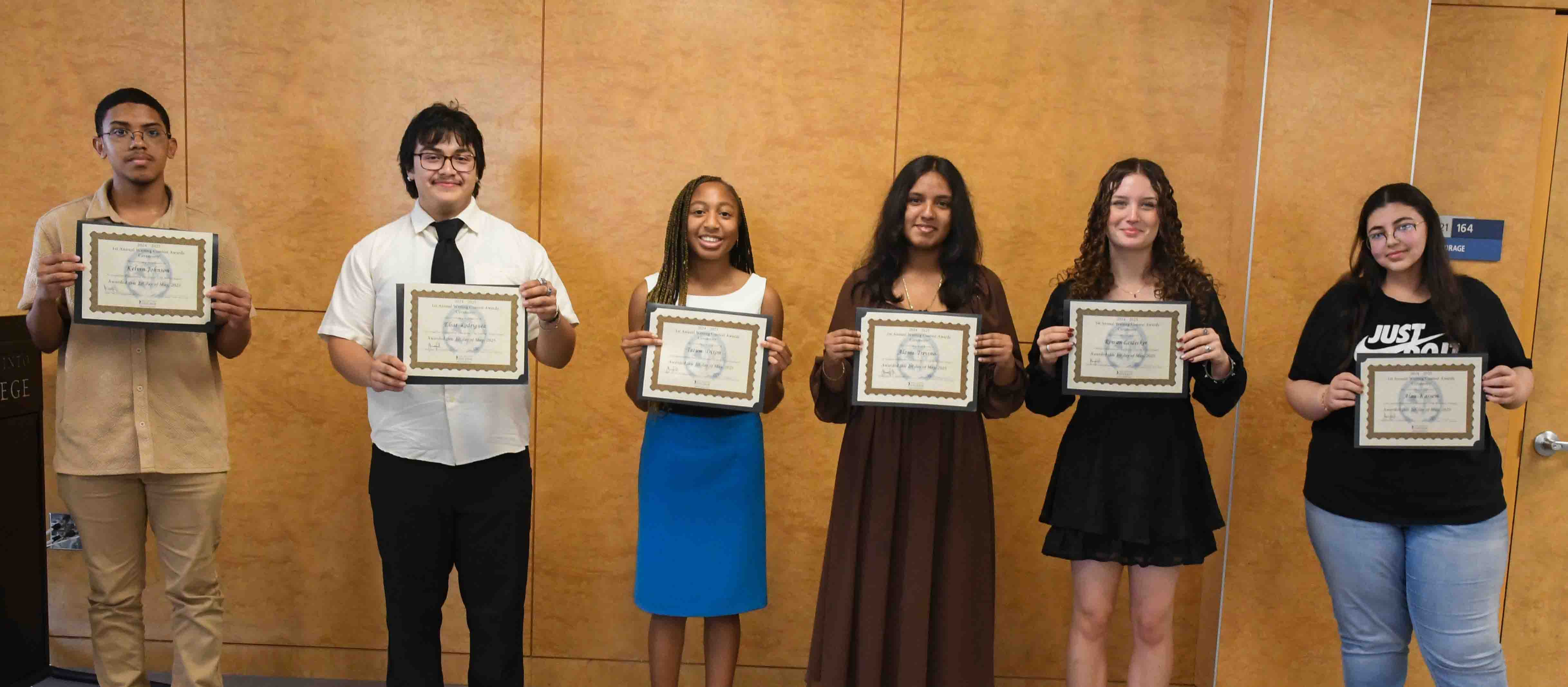 Writing Contest Winners
